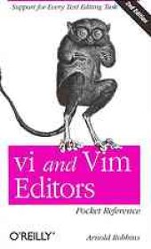 book vi and Vim Editors Pocket Reference