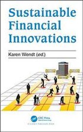 book Sustainable financial innovations