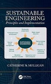 book Sustainable engineering: principles and implementation