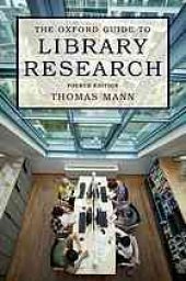 book The Oxford Guide to Library Research