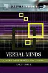 book Verbal minds: language and the architecture of cognition