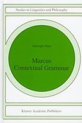 book Marcus contextual grammars