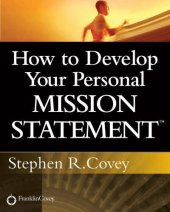 book How to Develop Your Personal Mission Statement