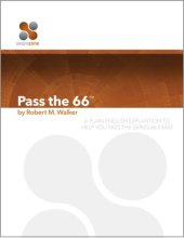 book Pass The 66 - 2015: A Plain English Explanation To Help You Pass The Series 66 Exam