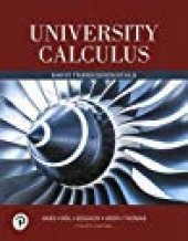 book University Calculus: Early Transcendentals (4th Edition)