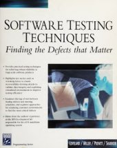 book Software Testing Techniques: Finding the Defects that Matter