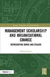 book Management scholarship and organisational change representing Burns and Stalker