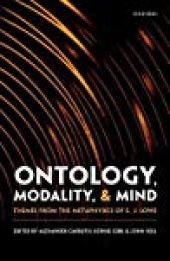 book Ontology, Modality, and Mind: Themes from the Metaphysics of E. J. Lowe