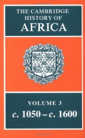 book The Cambridge History of Africa (1050-1600)