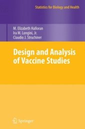 book Design and Analysis of Vaccine Studies