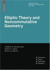 book Elliptic theory and noncommutative geometry
