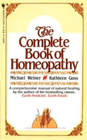 book The Complete Book of Homeopathy