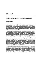 book [Article] Police, discretion, and professions