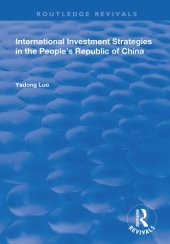 book International investment strategies in the people ’s republic of china.