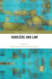 book Rancière and law