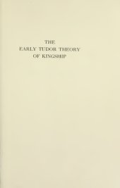 book The Early Tudor Theory of Kingship