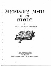 book Mystery man of the Bible