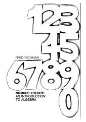 book Number Theory: An Introduction to Algebra