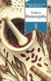 book Brockhampton Guide to Homoeopathy