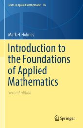 book Introduction to the Foundations of Applied Mathematics