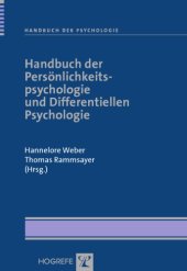 book Handbuch der Persönlichkeitspsychologie und Differentiellen Psychologie