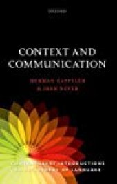 book Context and Communication