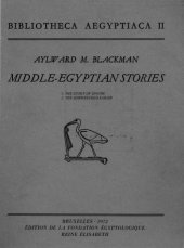 book Middle-Egyptian Stories