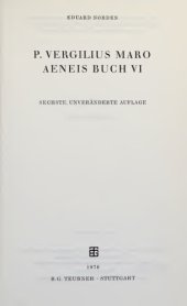 book P. Vergilius Maro : Aeneis, Buch VI