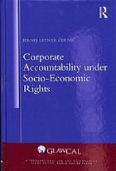 book Corporate accountability under socio-economic rights