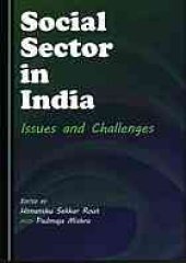 book Social sector in India: issues and challenges