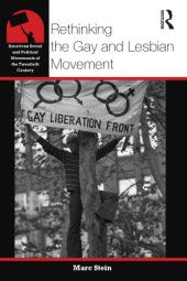 book Rethinking the Gay and Lesbian Movement