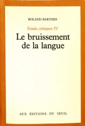 book Le bruissement de la langue