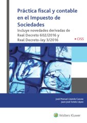 book Práctica fiscal y contable en el impuesto de sociedades