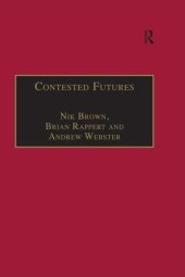 book Contested Futures: A Sociology of Prospective Techno-Science