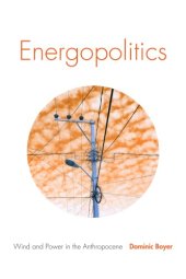 book Energopolitics: Wind and Power in the Anthropocene