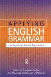 book Applying English Grammar: Corpus and Functional Approaches