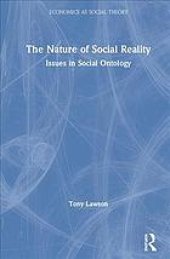 book The Nature Of Social Reality: Issues In Social Ontology