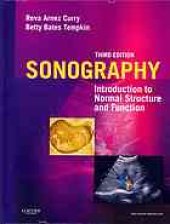 book Sonography : introduction to normal structure and function