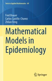 book Mathematical Models in Epidemiology