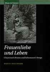 book Frauenliebe und Leben. Chamisso’s poems and Schumann’s songs.