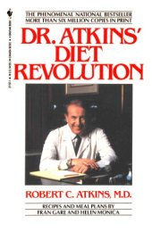 book Dr. Atkins’ Diet Revolution: The High Calorie Way To Stay Thin Forever