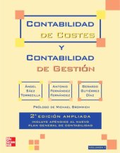 book Contabilidad de costes y contabilidad de gestión