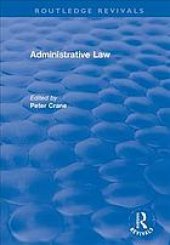 book Administrative Law