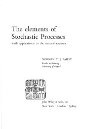 book The Elements of Stochastic Processes