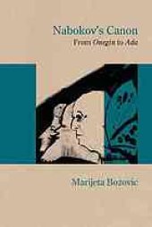 book Nabokov’s canon : from Onegin to Ada