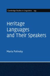 book Heritage Languages and Their Speakers