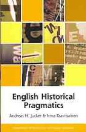 book English historical pragmatics