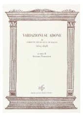 book Variazioni su Adone, II. Libretti musicali e di ballo (1614-1898)