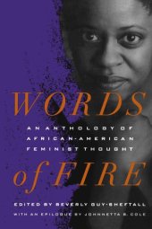 book Words of Fire: An Anthology of African-American Feminist Thought