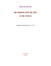 book THE PROBLEM WITH THE JEWS AT THE COUNCIL